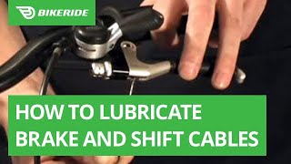 How to Lubricate Brake and Shift Cables [upl. by Sakovich740]