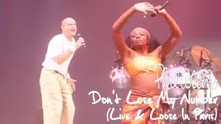 Phil Collins  Dont Lose My Number Live And Loose in Paris [upl. by Call]