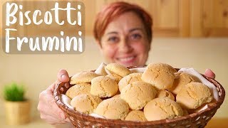 BISCOTTI FRUMINI DI BENEDETTA  Ricetta Facile [upl. by Asserac320]