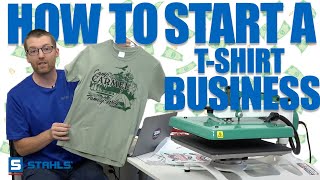 How to Start a TShirt Business at Home  Key Things to Know [upl. by Normand]