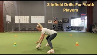 3 Infield Drills For Youth Players [upl. by Finnie]