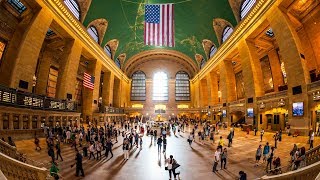 Walking Tour of Grand Central Terminal — New York City 【4K】🇺🇸 [upl. by Barney]