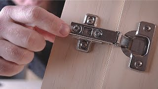 How to Choose Concealed Cabinet Hinges  Making A Better Hinge Jig [upl. by Ellehsal]