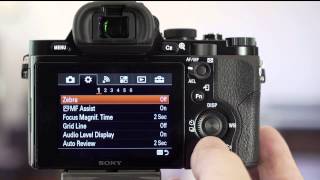 Sony Alpha A7  A7R Custom Settings Tutorial [upl. by Urita761]