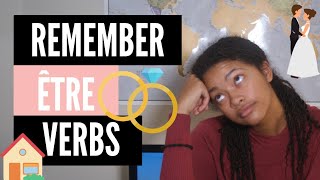 3 EASY WAYS to Remember ÊTRE VERBS for the PASSÉ COMPOSÉ [upl. by Munmro80]