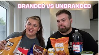 BRANDED vs UNBRANDED challenge [upl. by Miko]