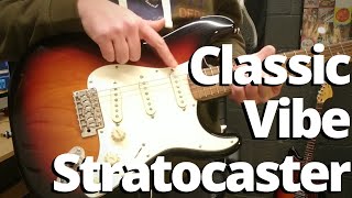 Squier By Fender Classic Vibe 60s Stratocaster Review [upl. by Laehcym]