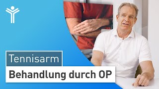 Tennisarm OP Beschwerdefrei durch Operation des Tennisellenbogen [upl. by Weinman]