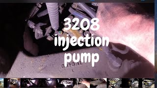 Cat 3208 injection pump adjustment [upl. by Fleta]