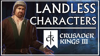 The Most Interesting Unlanded Characters in CK3 [upl. by Yer]