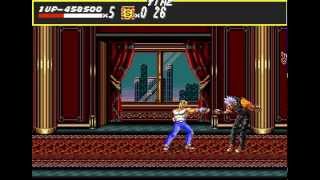 Mega Drive Longplay Streets of Rage [upl. by Miller436]