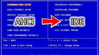 Dont do this anymore How To Switch SATA Mode from AHCI to IDE [upl. by Amre]