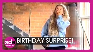 Love Islands MollyMae Hague Gets Big 21st Birthday Surprise From Boyfriend Tommy Fury [upl. by Grekin]