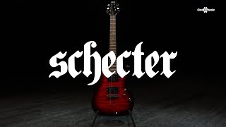 Schecter Omen Extreme6 FR Black Cherry  Gear4music demo [upl. by Cooley]