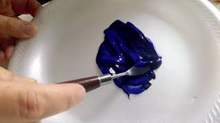 Make Your Own Color Navy Blue Color Mixing  How To Tutorial [upl. by Esirtal]