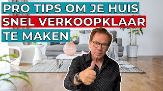 Je huis verkopen  Tips voor inrichting [upl. by Pallaten13]