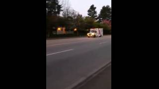 Ambulance demonstrates Doppler Effect [upl. by Lebiram424]