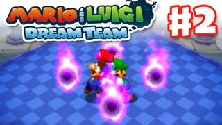 Mario amp Luigi Dream Team  Gameplay Walkthrough Part 2  Smoldergeist Boss Fight Nintendo 3DS [upl. by Ained]