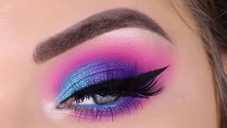 Juvias Place Masquerade Mini Palette  Colorful Eyeshadow Tutorial [upl. by Jeth]