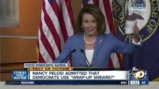 Pelosi admits to using quotwrap up smearquot [upl. by Melantha863]