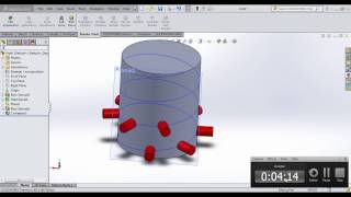 Curve Driven Pattern in Solidworks Explained in detail [upl. by Euqinmod]