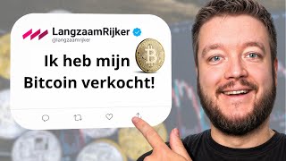 Waarom ik Bitcoin verkocht heb [upl. by Harl]