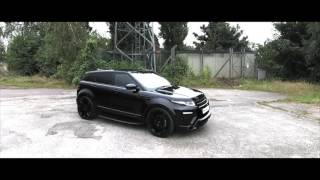 BLACKED OUT URBAN RANGE ROVER EVOQUE [upl. by Sigismundo]