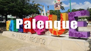 Palenque Pueblo Magico Chiapas Mexico  Canon 80D  Virtual Trip [upl. by Hanfurd]