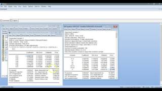 Estimate CUSUM and CUSUMSQ Plots After ARDL using Eviews 9 [upl. by Eriam]