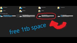 How to get 1TB of space for free on windows 10 [upl. by Judas]