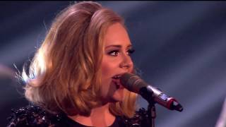 Adele Rolling In The Deep Live at The BRIT Awards 2012 [upl. by Rebe]