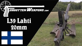 20mm Lahti L39 Antitank Rifle Shooting amp History [upl. by Sherrill]