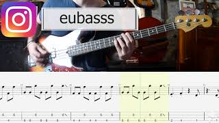 The Buggles  Video Killed The Radio Star BASS COVER  PLAY ALONG TAB  SCORE [upl. by Cedell]