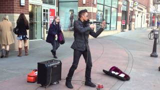 Downtown Spokane Street Musician Bryson Andres [upl. by Beebe]