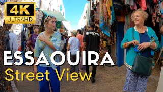 Essaouira Street View in 4K Walking Tour [upl. by Hardin149]