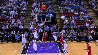 Hasheem Thabeet Hammers Home the Oop [upl. by Anirtal]