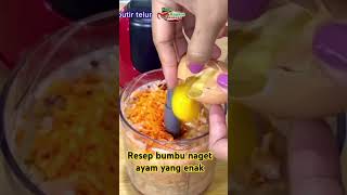 Resep bumbu naget ayam [upl. by Hiram]