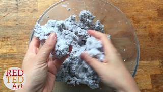 How to make Paper Clay  Newspaper or Shredded Paper  Craft Basics [upl. by Xenia]