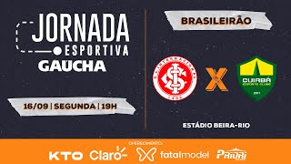 AO VIVO Inter x Cuiabá  Campeonato Brasileiro  Jornada Digital  16092024 [upl. by Eak]