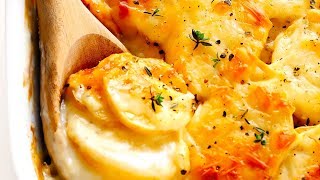 Scalloped Potatoes Recipe [upl. by Hnilym521]