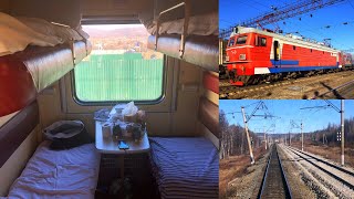 TransSiberian Railway Winter Journey  part 2 Belogorsk  Chita on Train № 007Н [upl. by Gorlin801]