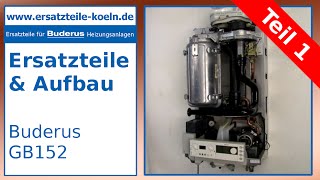 Buderus GB152  Ersatzteile und Aufbau Teil 1 [upl. by Leland]