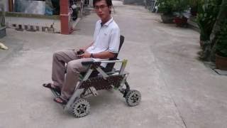 Mecanum wheelchair [upl. by Masao]