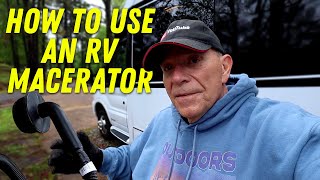 How To Use an RV Macerator  5 Easy Steps [upl. by Asennav]