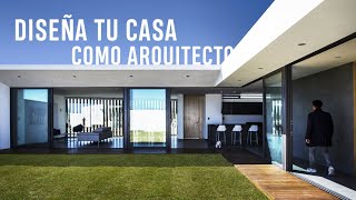 Como diseñar una casa residencial  como Arquitecto [upl. by Uht]