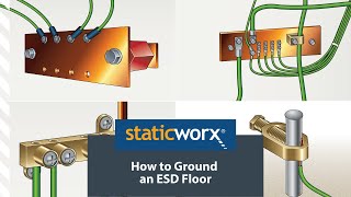 How to Ground an ESD Floor [upl. by Enelhtac259]