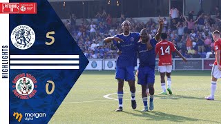 Highlights Macclesfield FC 50 Ashton United [upl. by Nauj35]