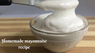 How to Make Homemade Mayonnaise  Easy amp Perfect Mayonnaise RecipelMAYONNAISE RECIPE IN MALAYALAM [upl. by Azaria]