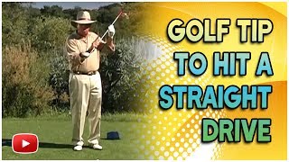 Secrets of Golf  Tip for Hitting a Straight Drive  AJ Bonar [upl. by Elda]