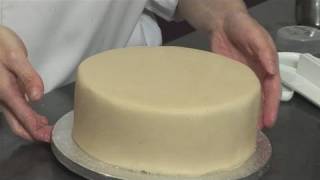 How To Marzipan A Cake [upl. by Ahselet]